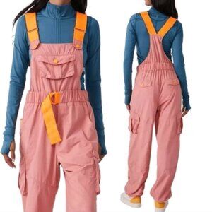 NEW Free People Morning Meadow One Piece Onesie in Matte Rose Combo 168
